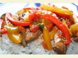 Spicy Pepper Steak