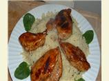 Balsamic Chicken With Garlic Couscous. Photo by Miraklegirl