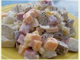 Potato, Ham and Cheese Salad