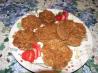 Brown Rice and Lentil Burgers. Recipe by Mizzy