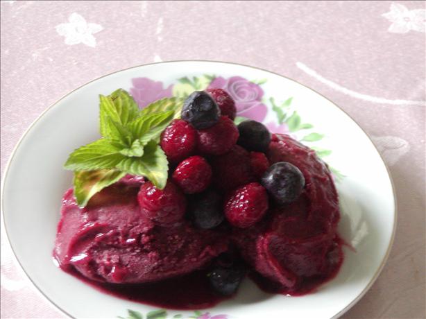 Berry Sherbet. Photo by Rita~
