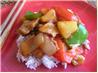 Stir Fry Sweet & Sour Pork or Chicken or Shrimp