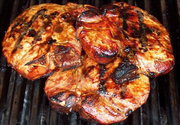 Marinated Broiled (or Grilled) Pork Chops. Photo by Hey Jude