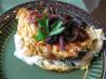 Souffle Omelet With Brie Mushrooms and Onions