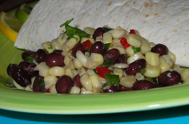 Mexican Corn & Black Bean Salad. Photo by justcallmetoni