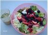 Mixed Greens and Fruit Salad