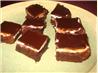 Brownies With a Chocolate Glaze and Mint Frosting. Recipe by Tomorrow Never Knows