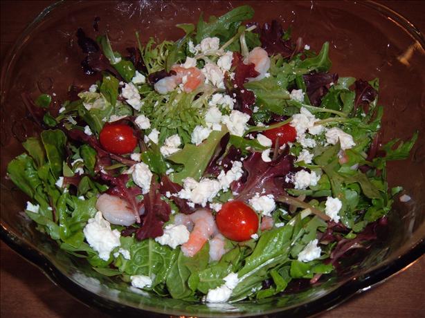 Aegean Shrimp Salad. Photo by Kay Demonbren