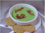 Fresh Green Pea Soup