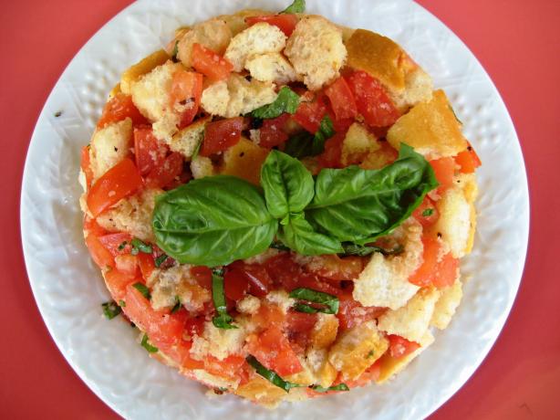Bread Salad. Photo by gailanng