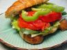Vegetarian Croissant Sandwich. Recipe by Sharon123