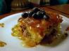 Lemon  Blueberry Cake & Hot Honey-butter Sauce. Recipe by Baby Kato