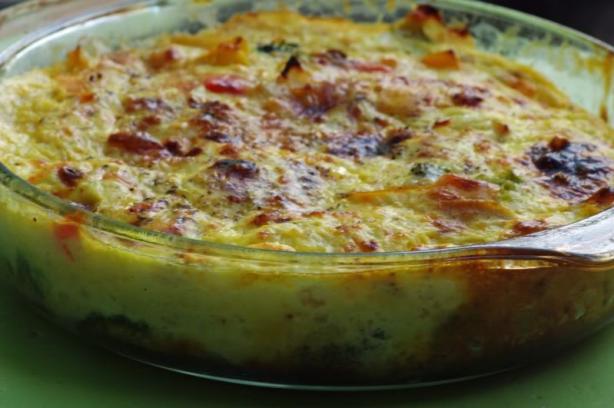Crustless Broccoli Quiche. Photo by Redsie