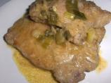 Ginger-mustard Pork Chops