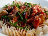 Crock Pot  Pasta With Eggplant Sauce