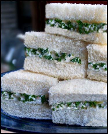 Chicken-Cucumber Party Sandwiches. Photo by NcMysteryShopper
