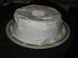 Chocolate Angel Food Cake With Marshmallow Frosting