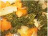 Roasted Vegetables With Kale