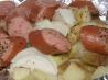 Barbecue Grilled Kielbasa  Dinner Packets