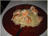 Garlic Shrimp and Pasta (Low fat recipe)