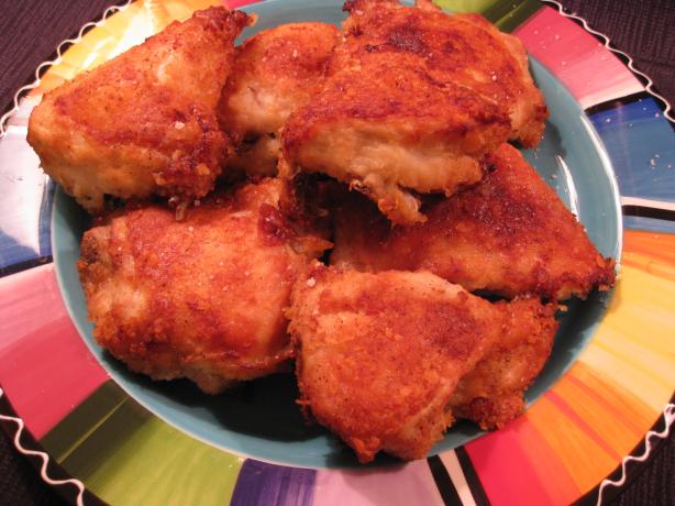 Tater-dipped Oven Fried Chicken. Photo by BarbryT
