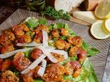 Lemon Garlic Shrimp With Greens