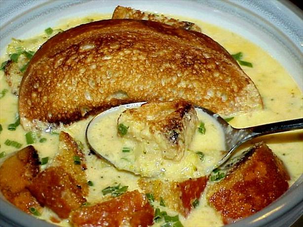 Broccoli Cheese Melt Soup. Photo by Chippie