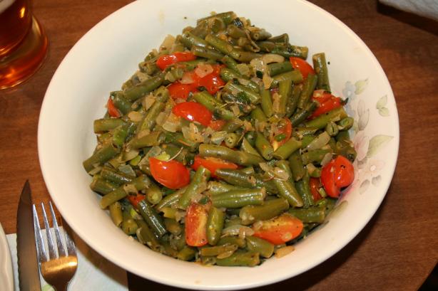 Green Beans Provencale. Photo by McReynolds