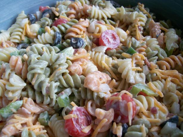 Ranch Pasta Salad. Photo by Crafty Lady 13