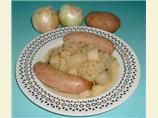 Polish Sausage and Cabbage