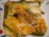 Scallion Asparagus Egg Bake