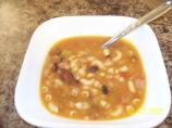 Pasta, Tomato and Lentil Soup