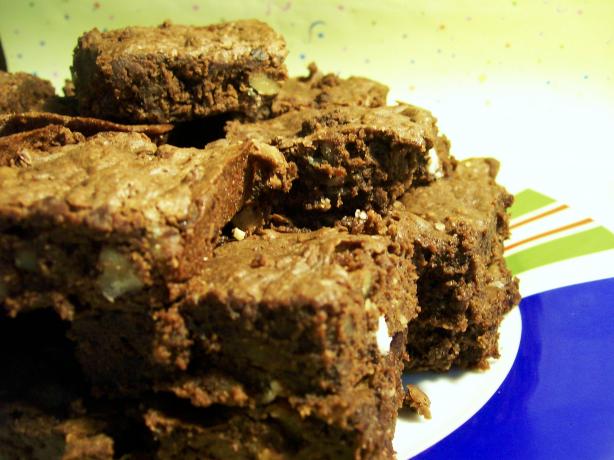Dark Chocolate Walnut Brownies. Photo by Sharon123