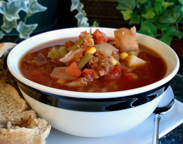 Aunt Gin's Vegetable Soup (Crock Pot). Photo by Marg (CaymanDesigns)