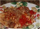 Low Carb Stuffed Cabbage Casserole