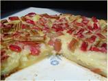 Rhubarb Custard Pie