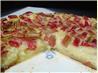 Rhubarb Custard Pie. Recipe by NoraMarie