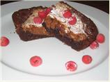 Raspberry Silk Brownies. Photo by Mysterygirl