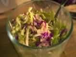 Hot Sweet and Sour Sauerkraut and Cabbage Salad