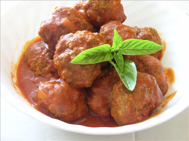 Authentic Italian Meatballs. Photo by Kiss*My*Tiara