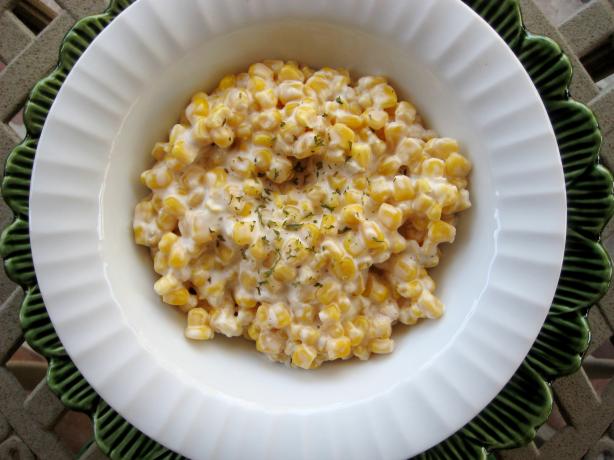 Corn With Cream Cheese. Photo by gailanng