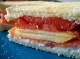 Smoked Salmon and Philadephia Sandwich