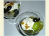 Two Second Ginger, Cream & Grape Dessert. Recipe by Bergy