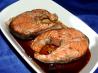 Broiled Salmon Steaks. Recipe by mielhollinger
