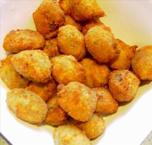 Fried Stuffed Olives. Photo by JustJanS