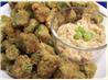 Fried Okra Cajun Style With Remoulade Sauce