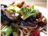 Linguine With Portabella Mushrooms and Broccoli