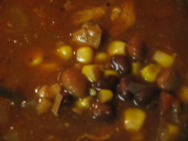 Southwestern Chicken and Bean Soup (Crock Pot). Photo by Vino Girl