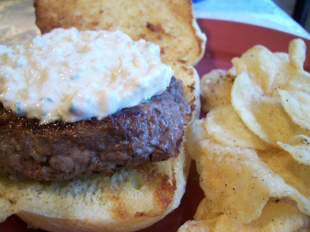 Blue Cheese & Horseradish Hamburger Sauce. Photo by Crafty Lady 13