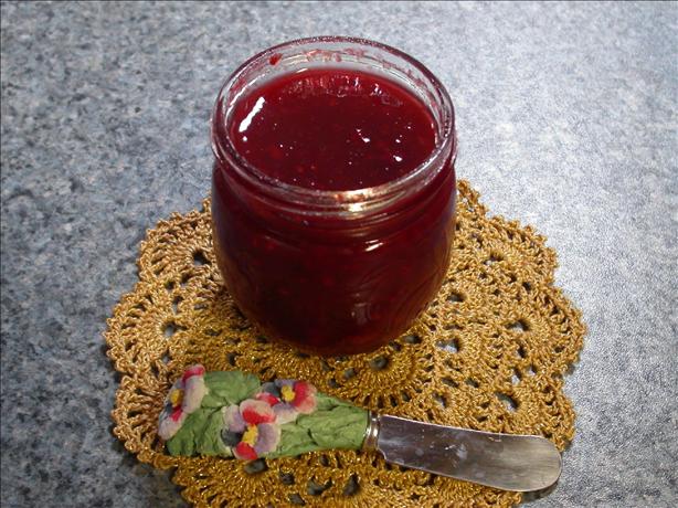 Rhubarb Raspberry Jam. Photo by Vino Girl
